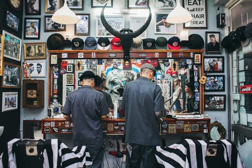 cắt tóc nam hà nội barber