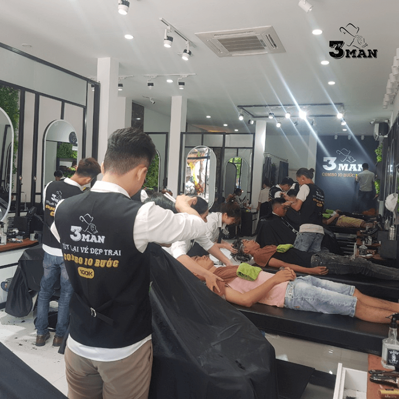 tiệm cắt tóc nam đẹp Đà Nẵng