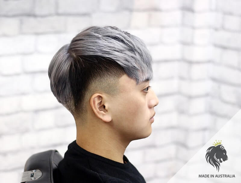 Nhuộm tóc nam màu khói theo phong cách Hàn Quốc 2022