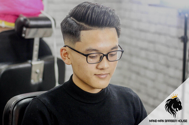 tóc 7/3 nam ngắn Archives - Barber Shop Hà Nội