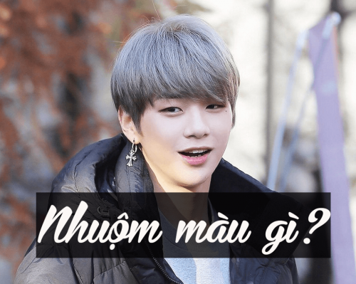 nhuộm tóc nam màu gì