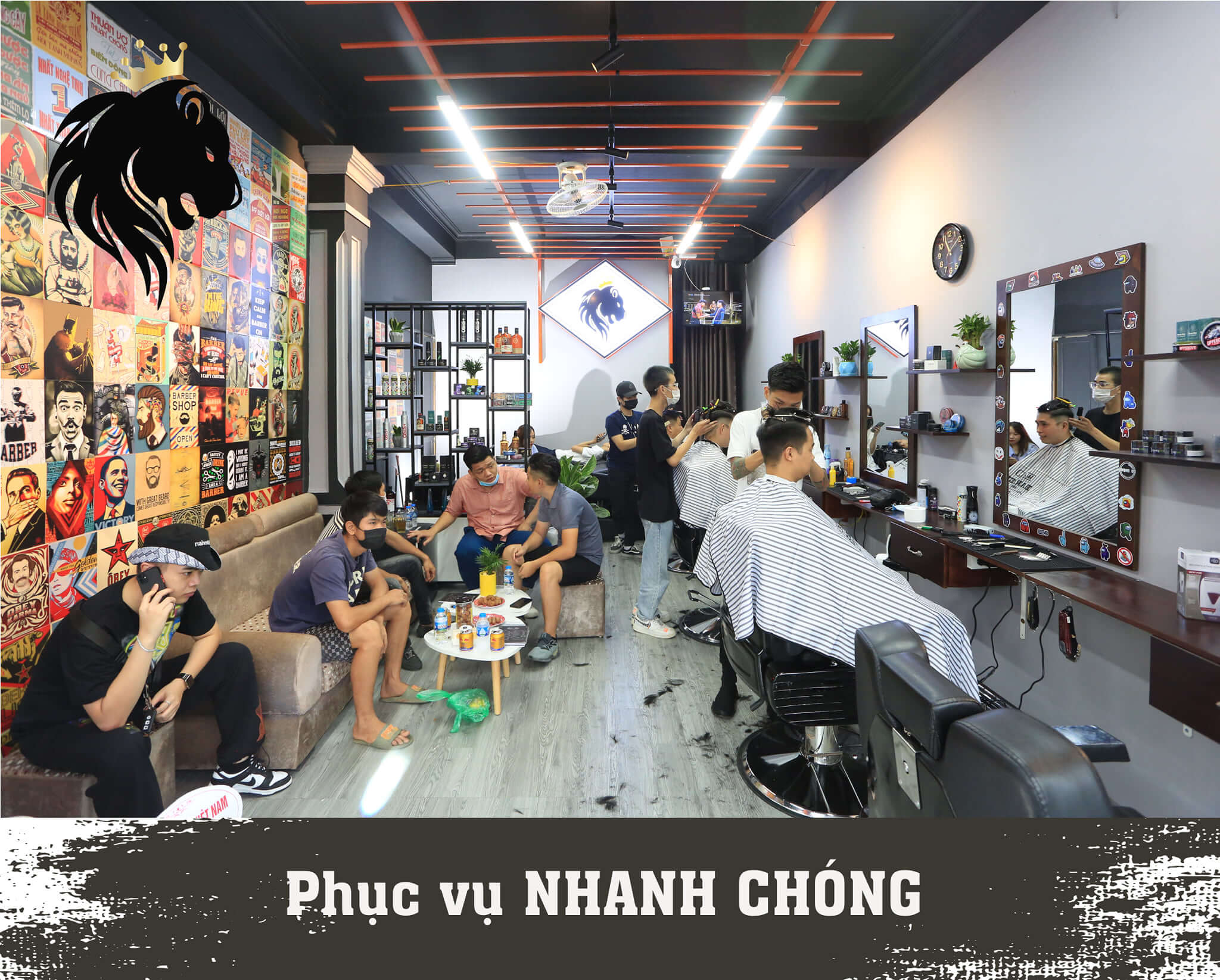 Mane Man Barber shop Long Biên