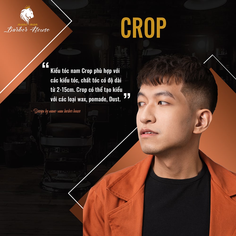 Kiểu tóc đẹp Crop