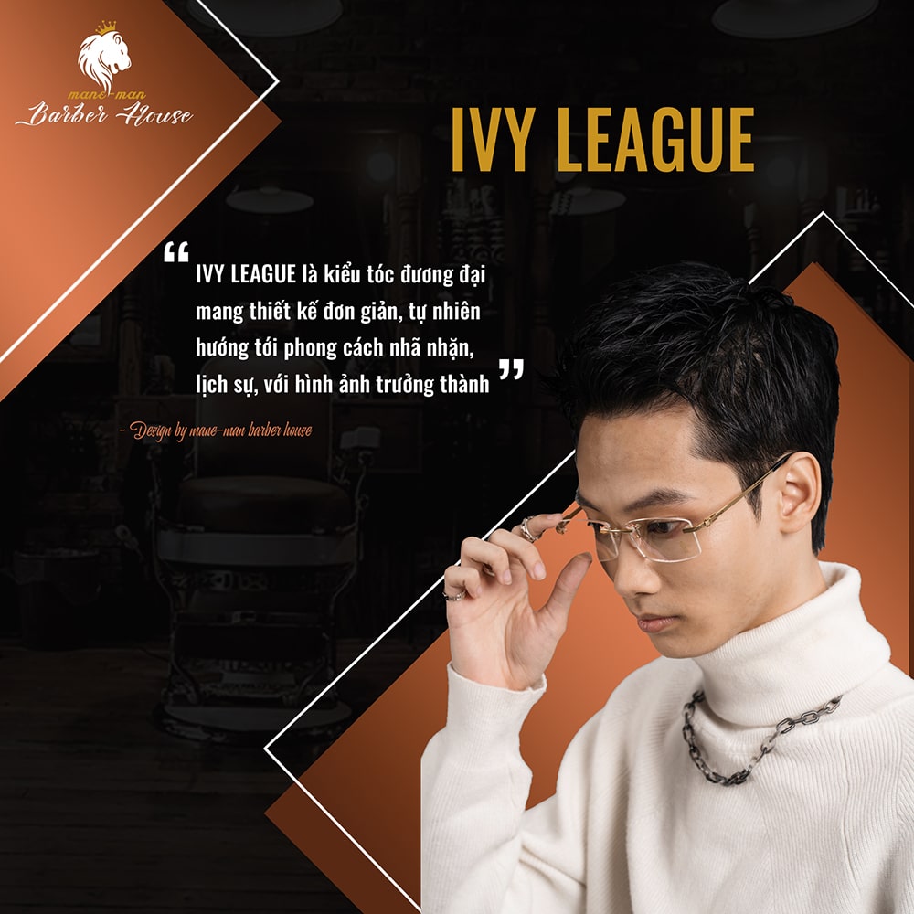 Mẫu tóc nam Ivy League