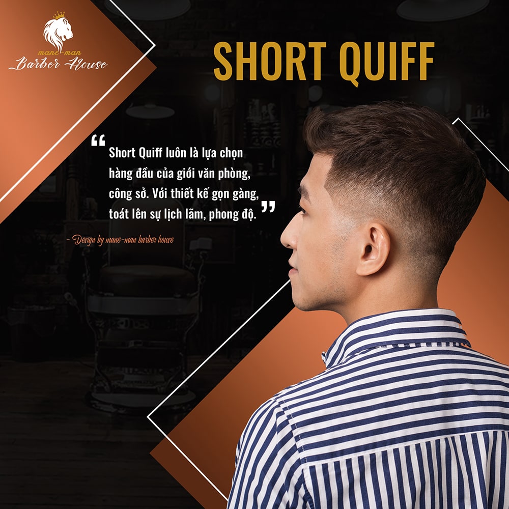 Kiểu tóc Short Quiff