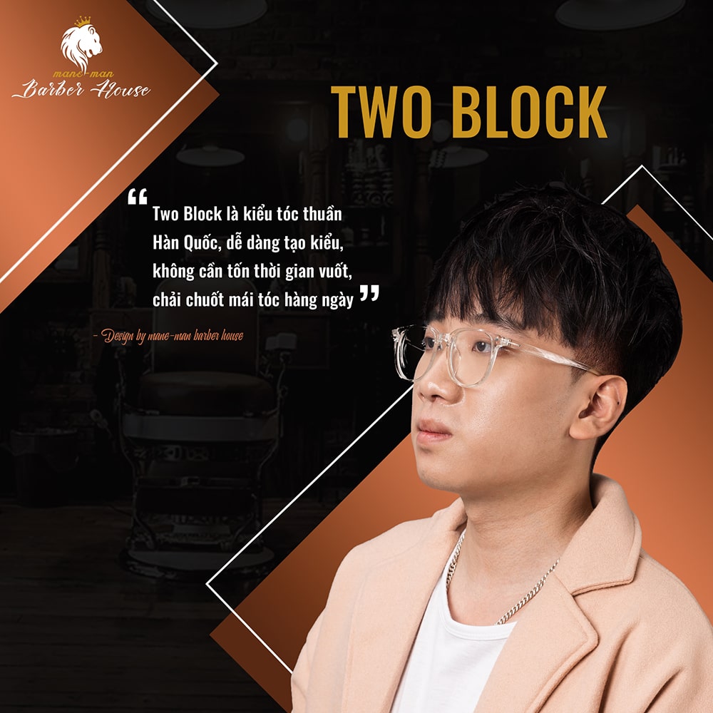 Tóc  Two Block Hàn Quốc