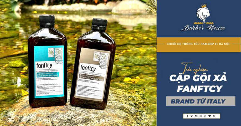 Trải nghiệm cặp gội xả Fanftcy 500ml từ Italy chính hãng